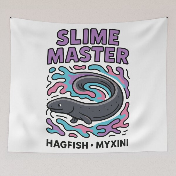 Item preview, Slime Master Hagfish – Funny Deep Sea Creature designed and sold by WildlifeInc.