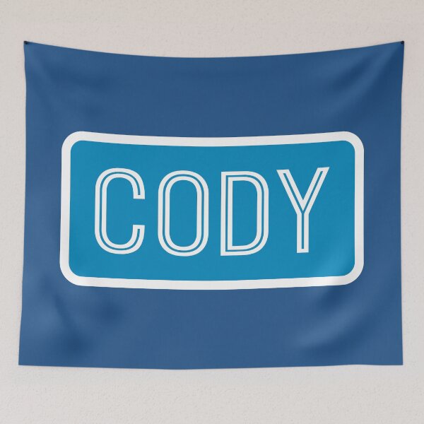 Item preview, Nombre de Cody designed and sold by Jeallan Designs.