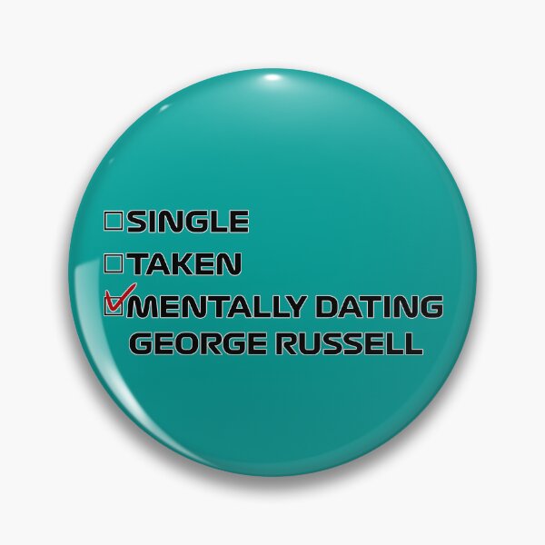 Item preview, Mentally Dating George Russell designed and sold by PoleToWin.