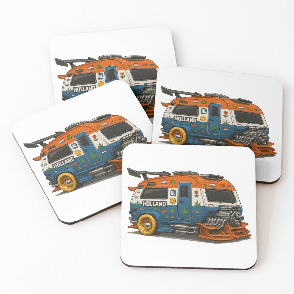 Item preview, Dutch cliché tuning van – Fun retro racing camper in Dutch style designed and sold by janbo93.