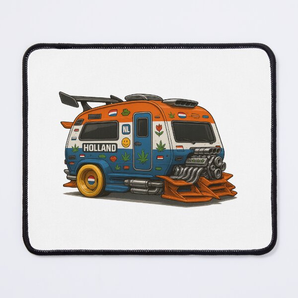 Item preview, Dutch cliché tuning van – Fun retro racing camper in Dutch style designed and sold by janbo93.