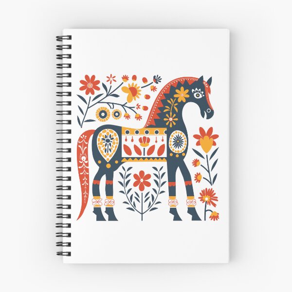 Item preview, Swedish Dala Horses, Floral Horses designed and sold by xiao xuans.