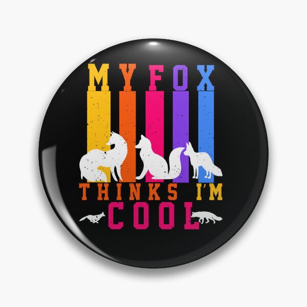 Artikelvorschau, Witziges Fuchs-Zitat-Design – Mein Fuchs findet mich cool – Einzigartige Geschenkidee für Tierliebhaber entworfen und verkauft von karibov.