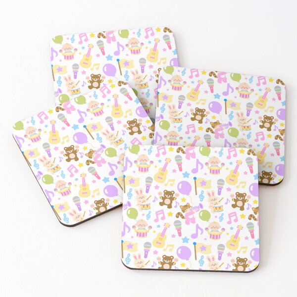 Item preview, Baby Shower Musical Parade Seamless designed and sold by KJackArtwork.