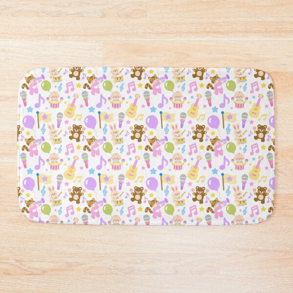 Item preview, Baby Shower Musical Parade Seamless designed and sold by KJackArtwork.