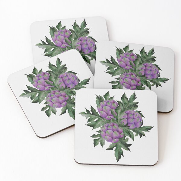 Item preview, Artichoke on Floral Violet designed and sold by Art_By_Wing.