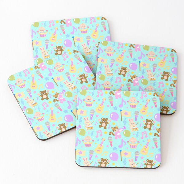 Item preview, Baby Shower Musical Parade Seamless designed and sold by KJackArtwork.