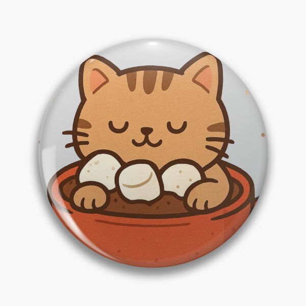 Item preview, Kawaii Cat Hot Cocoa Mug T-Shirt – Cozy Cute Cartoon Kitty Aesthetic Tee designed and sold by KDesignCrafts.