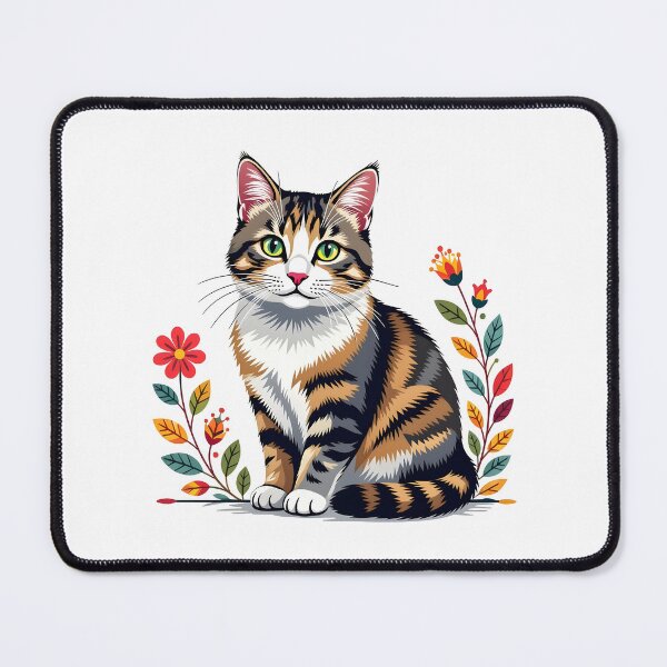 Item preview, Tricolor cat designed and sold by PrintLabStudio.