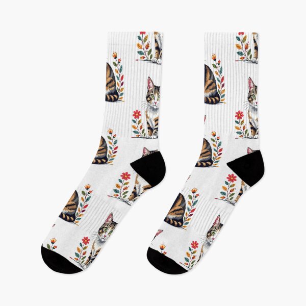 Item preview, Tricolor cat designed and sold by PrintLabStudio.