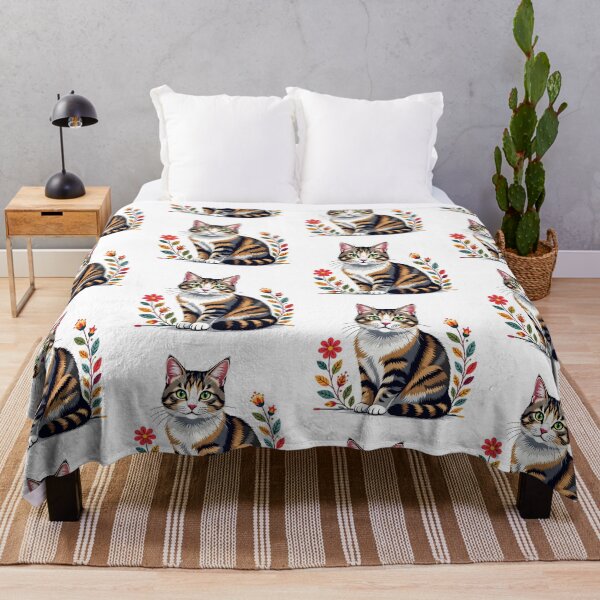 Item preview, Tricolor cat designed and sold by PrintLabStudio.