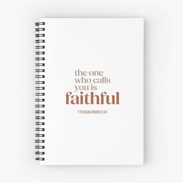 Item preview, The One who calls you is faithful - 1 Thessalonians 5:23-24 designed and sold by LambsPath.