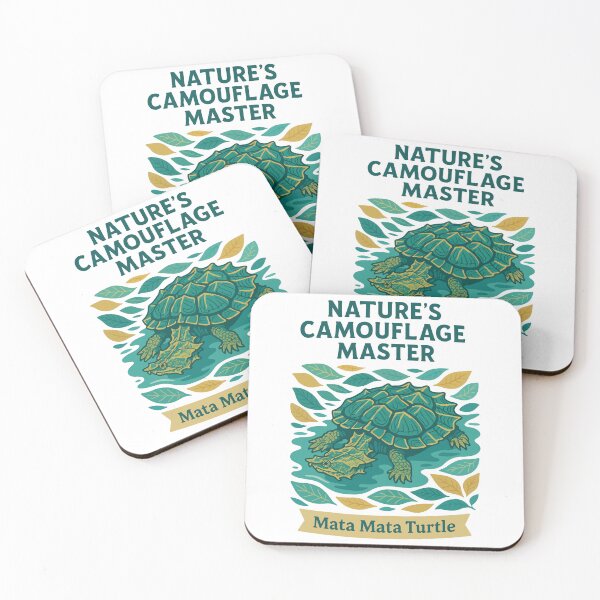 Item preview, Nature’s Camouflage Master – Mata Mata Turtle Wildlife designed and sold by WildlifeInc.