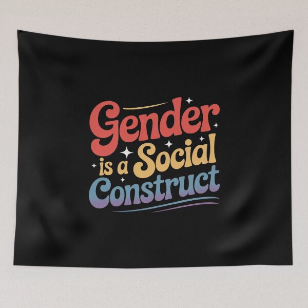 Item preview, Gender Is A Social Construct Transgender Non-Binary Queer designed and sold by PowAcademy.