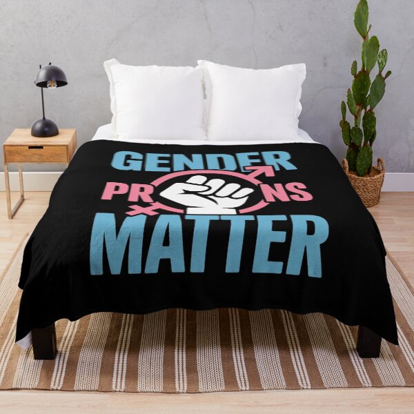 Item preview, Gender Pronouns Matter Non Binary Trans Queer LGBTQ Pride 1 designed and sold by CombatTask.