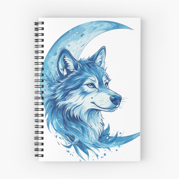 Item preview, blue moon wolf designed and sold by aliraweb.