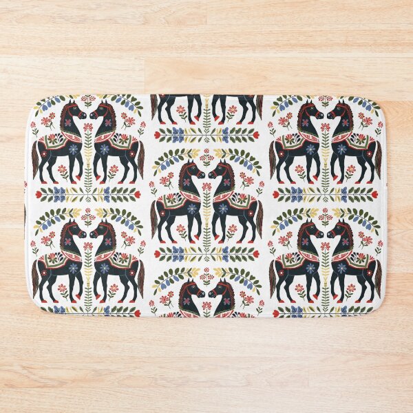 Item preview, Swedish Dala Horses, Floral Horses designed and sold by xiao xuans.
