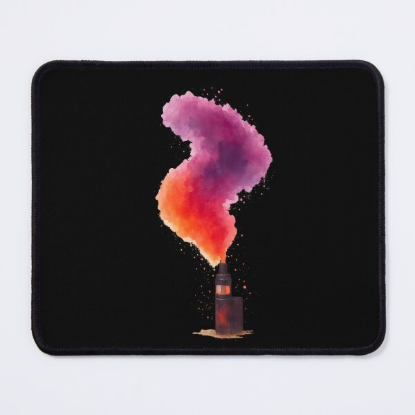 Item preview, Watercolor Vape Smoke Artwork – Vibrant Vapor Cloud designed and sold by House of Taste Vape Designs.