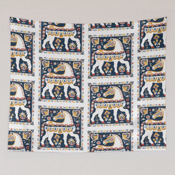 Item preview, Swedish Dala Horses, Floral Horses designed and sold by xiao xuans.