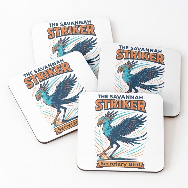 Item preview, The Savannah Striker – Powerful Secretary Bird designed and sold by WildlifeInc.
