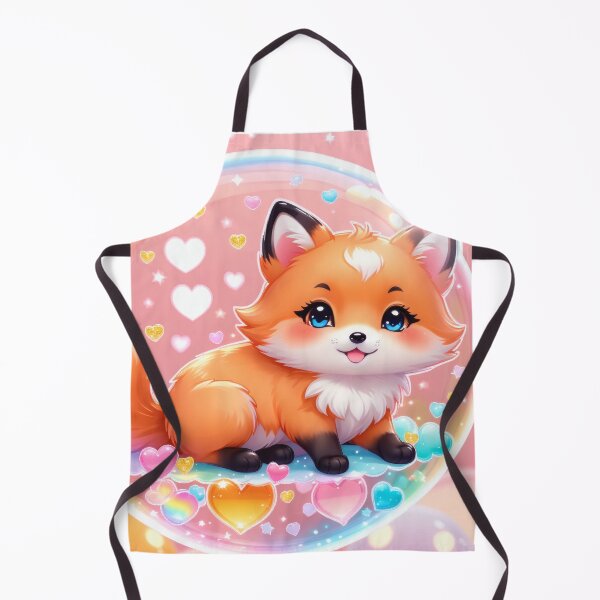 Item preview, Kawaii Bubble Fox – Cute Pastel Fox in Soap Bubble designed and sold by Visualynx.