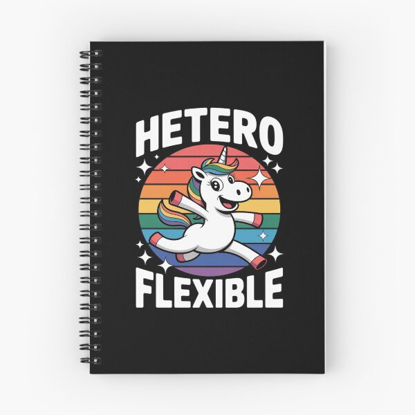 Item preview, Heteroflexible  Yoga Unicorn Queer Ally Gay Pride Stuff designed and sold by PowAcademy.