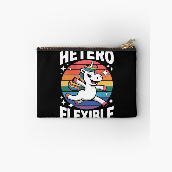 Item preview, Heteroflexible  Yoga Unicorn Queer Ally Gay Pride Stuff designed and sold by PowAcademy.