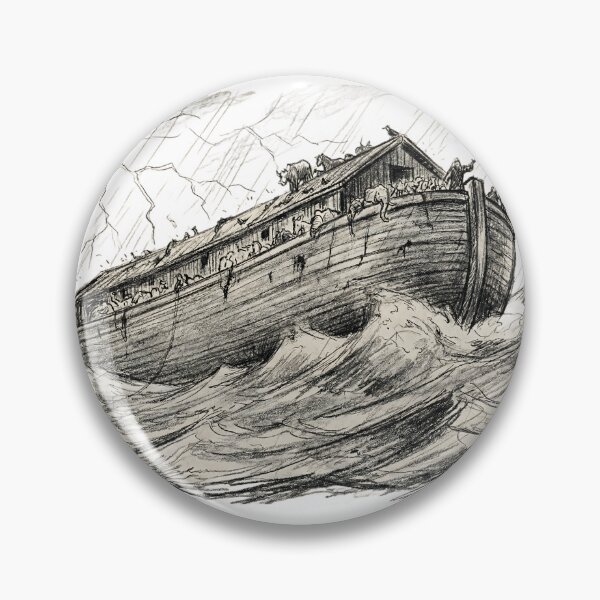 Item preview, Noah's Ark Sketch designed and sold by TipTopTeezUK.