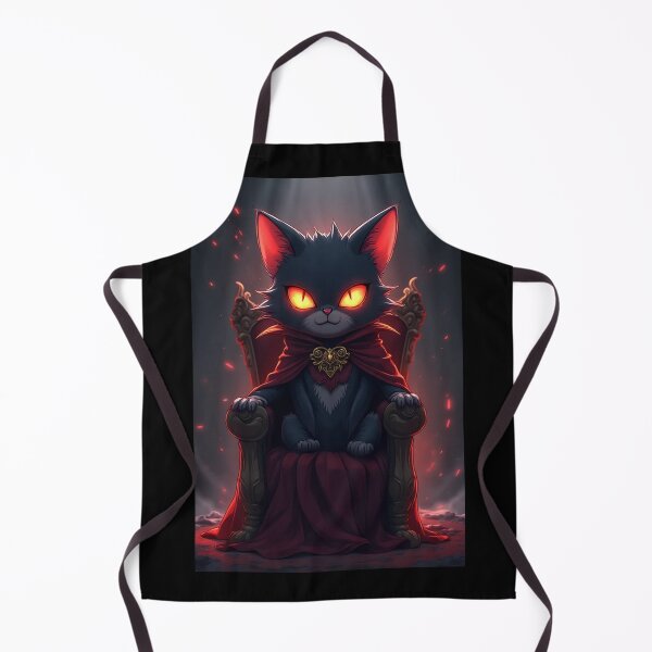 Item preview, Evil Cat Overlord – Cute but Dangerous Anime Design designed and sold by OhmAuraArt.