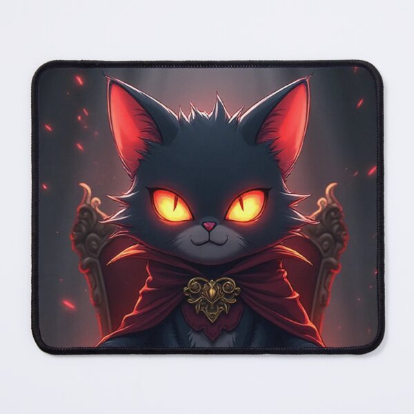 Item preview, Evil Cat Overlord – Cute but Dangerous Anime Design designed and sold by OhmAuraArt.