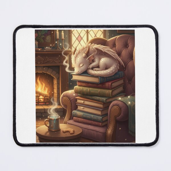 Item preview, Book Dragon – “Pages & Flames” designed and sold by JLMWorks.