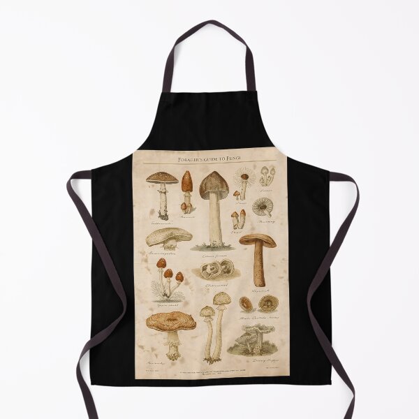 Item preview, Forager's Guide to Fungi - Vintage Botanical designed and sold by ThePromptStudio.