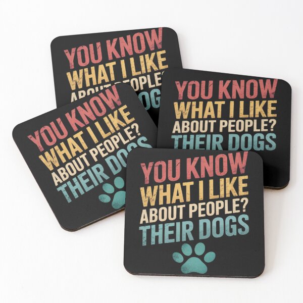 Item preview, Funny You Know What I Like About People Their Dogs Dog Lover  designed and sold by RuthGAArt.