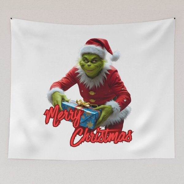 Item preview, Grinch Merry Christmas designed and sold by Sunci.