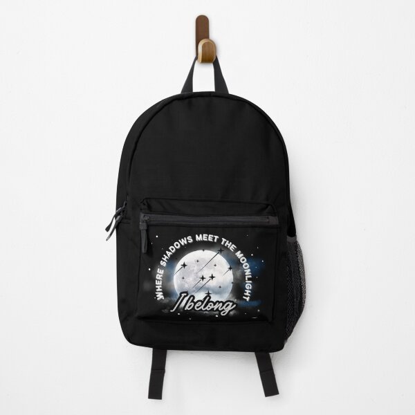 Item preview, Where Shadows Meet the Moonlight | Aesthetic Moon Quote Watercolor Design designed and sold by ArtVibe-Ties.