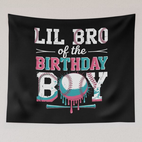 Item preview, Lil Bro Of The Birthday Boy Baseball Ice Cream designed and sold by HeinzanoWeno.