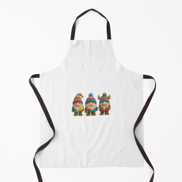 Item preview, Three rainbow Christmas gnomes designed and sold by Les-Ink-Studio.