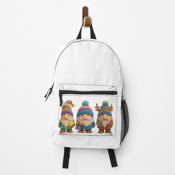 Item preview, Three rainbow Christmas gnomes  designed and sold by Les-Ink-Studio.