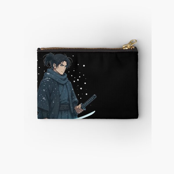 Item preview, Winter Samurai – Cold Steel Warrior Anime Art (Minimal Aesthetic Design) designed and sold by TokyoCraft.
