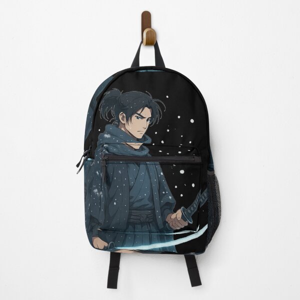 Item preview, Winter Samurai – Cold Steel Warrior Anime Art (Minimal Aesthetic Design) designed and sold by TokyoCraft.