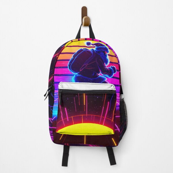Item preview, Neon Cyber Santa Run designed and sold by FratddArtworks.