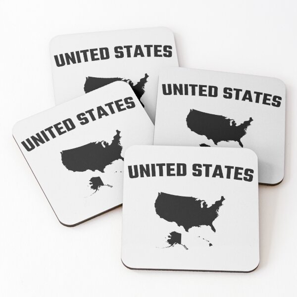 Item preview, Bold USA Map Silhouette – Patriotic Minimalist Design designed and sold by mashmosh.