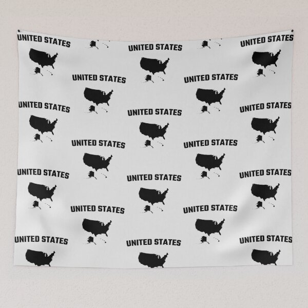 Item preview, Bold USA Map Silhouette – Patriotic Minimalist Design designed and sold by mashmosh.