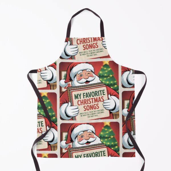 Item preview, My Favorite Christmas Songs Santa Claus Book Tree Design designed and sold by SplashTastic.