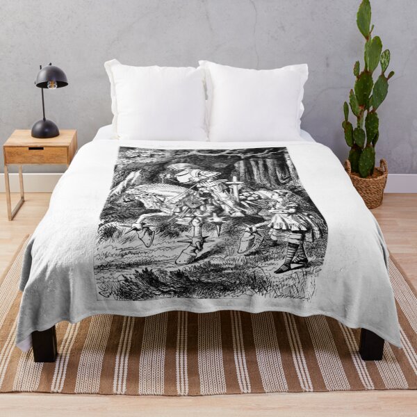 Item preview, Alice and the White Knight – Classic Victorian Illustration designed and sold by DandoLaTalla.