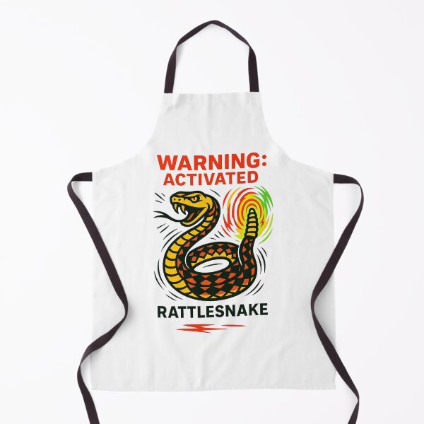 Item preview, Warning: Activated – Coiled Rattlesnake Vibrant Wildlife designed and sold by WildlifeInc.