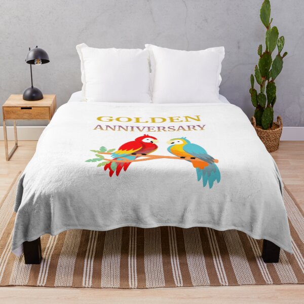 Item preview, Golden Anniversary love bird designed and sold by Brewgoodness.