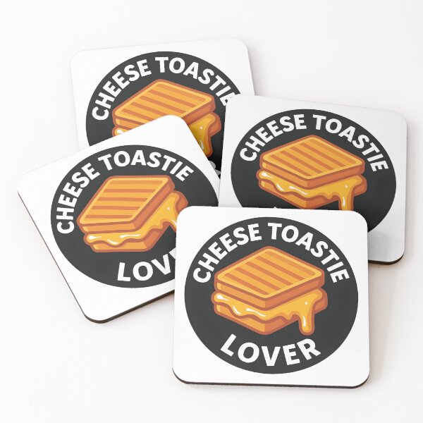 Item preview, Premium Cheese Toastie Lover Sticker: Clean Vector Art Sticker for Sophisticated Sandwich Snobs designed and sold by WAUZ.