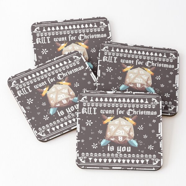 Item preview, All I Want for Christmas is You Dnd Dice Edition designed and sold by Houlele_design.