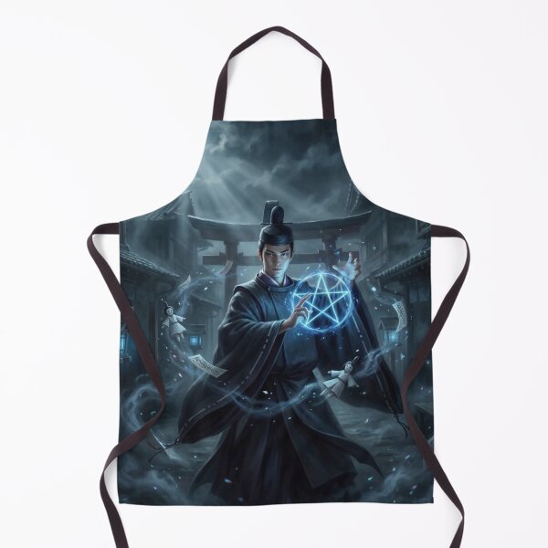 Item preview, Abe no Seimei – Onmyoji of the Moonlit Streets | Japanese Mystic Art designed and sold by Mori-no-Akari.